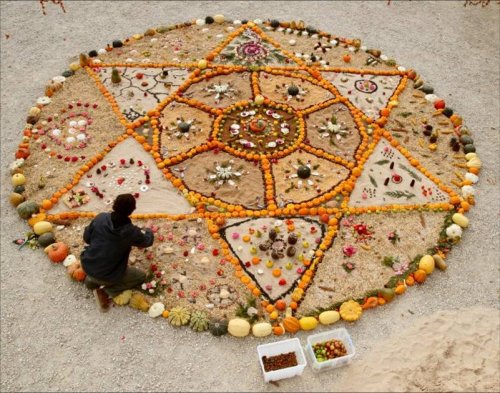 Le mandala: Jardin pédagogique de la ferme de Ste Marthe