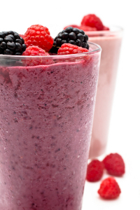 Un smoothie saveur fraise pour les gourmands